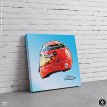 Load image into Gallery viewer, F1 Helmet Collections Canvas Prints
