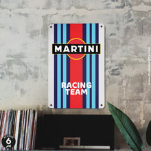 Load image into Gallery viewer, Martini Racing Metal Sign
