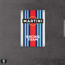 Load image into Gallery viewer, Martini Racing Metal Sign
