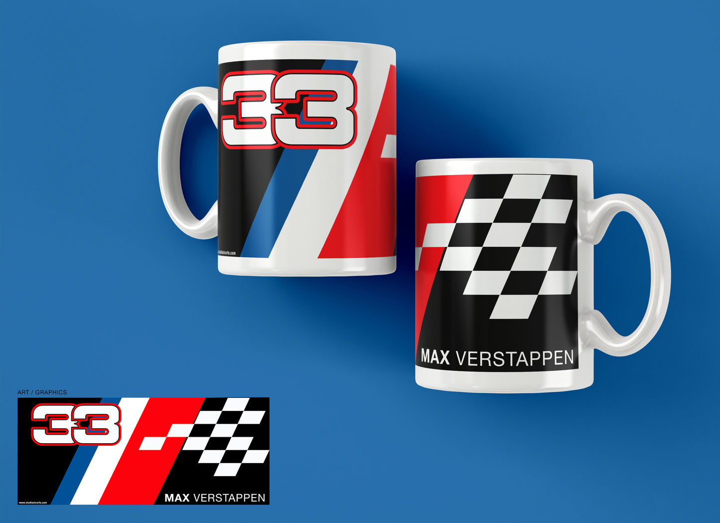 Red Bull Racing #33 Inspired Formula 1 Mug