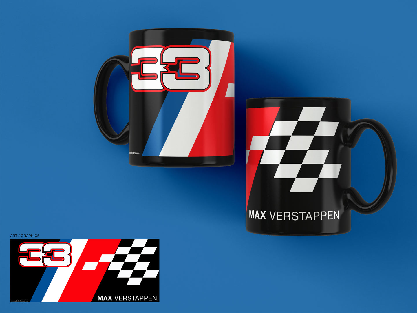 Red Bull Racing #33 Inspired Formula 1 Mug