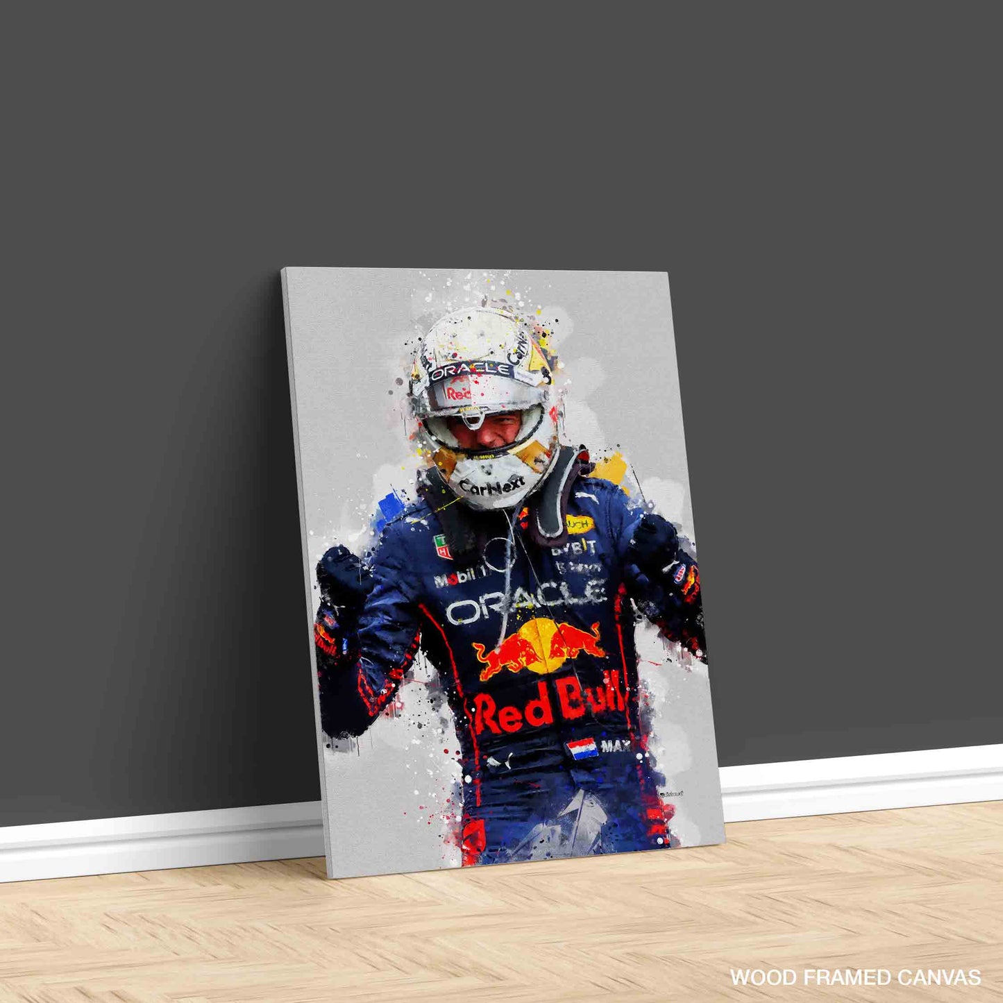 Max Verstappen 2022 Poster and Canvas, F1 Decor, F1 Driver Print