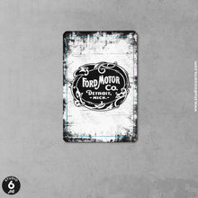 Load image into Gallery viewer, Vintage Ford Motor Inspired Metal Sign
