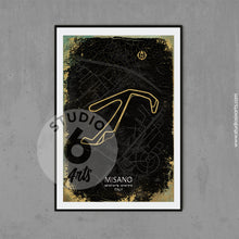 Load image into Gallery viewer, Misano World Circuit Poster, Race Map Print
