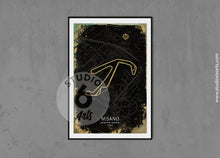 Load image into Gallery viewer, Misano World Circuit Poster, Race Map Print
