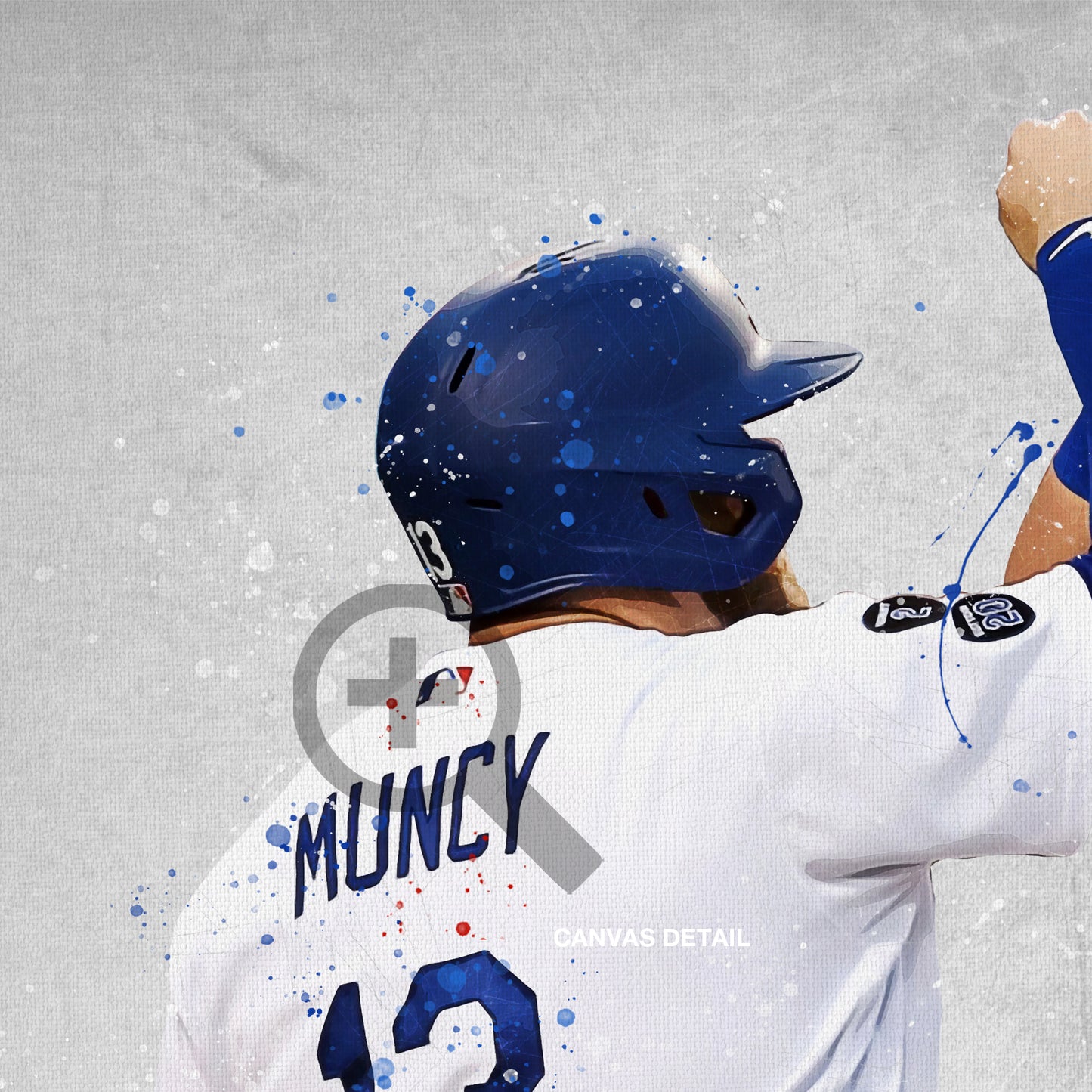 Mike Muncy & Cody Belinger Baseball Print, MLB Wall Decor
