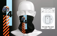 Load image into Gallery viewer, F1 Driver Lando Norris Inspired Neck Gaiter
