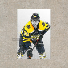 Load image into Gallery viewer, David Pastrnak Poster and Canvas, Hockey Print, Bruins Hockey
