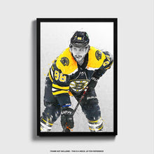 Load image into Gallery viewer, David Pastrnak Poster and Canvas, Hockey Print, Bruins Hockey
