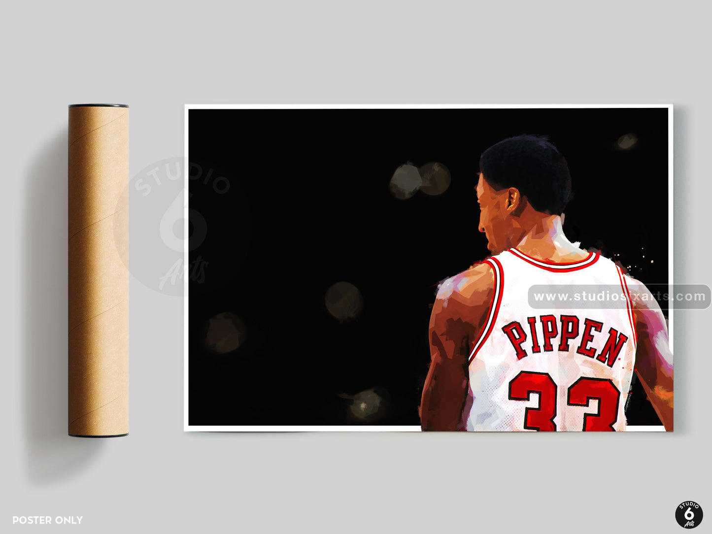 Scottie Pippen Rear