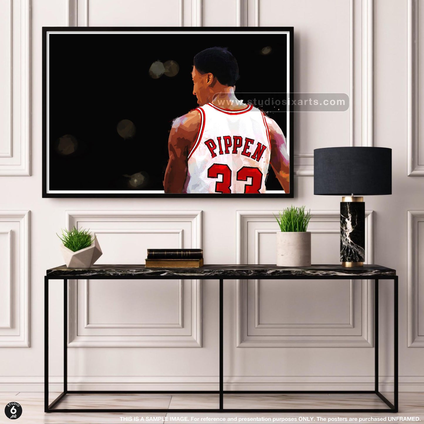 Scottie Pippen Rear