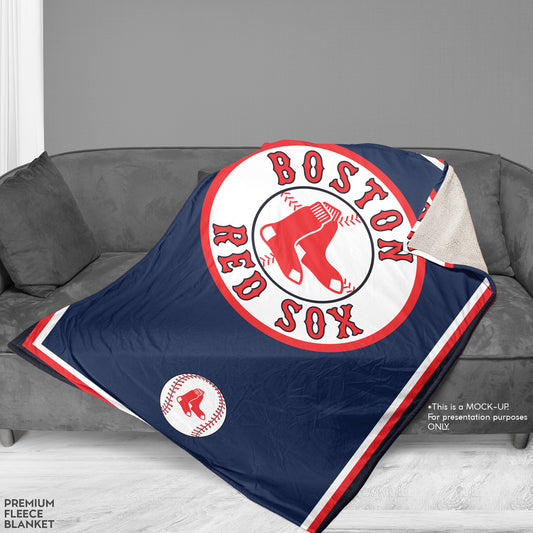 Red Sox Blanket - Plush Fleece Soft Blanket