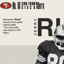Load image into Gallery viewer, Jerry Rice 49ers NFL Mid Century Modern
