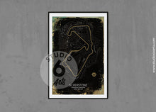 Load image into Gallery viewer, British GP Racing Circuit Poster, Race Map Print
