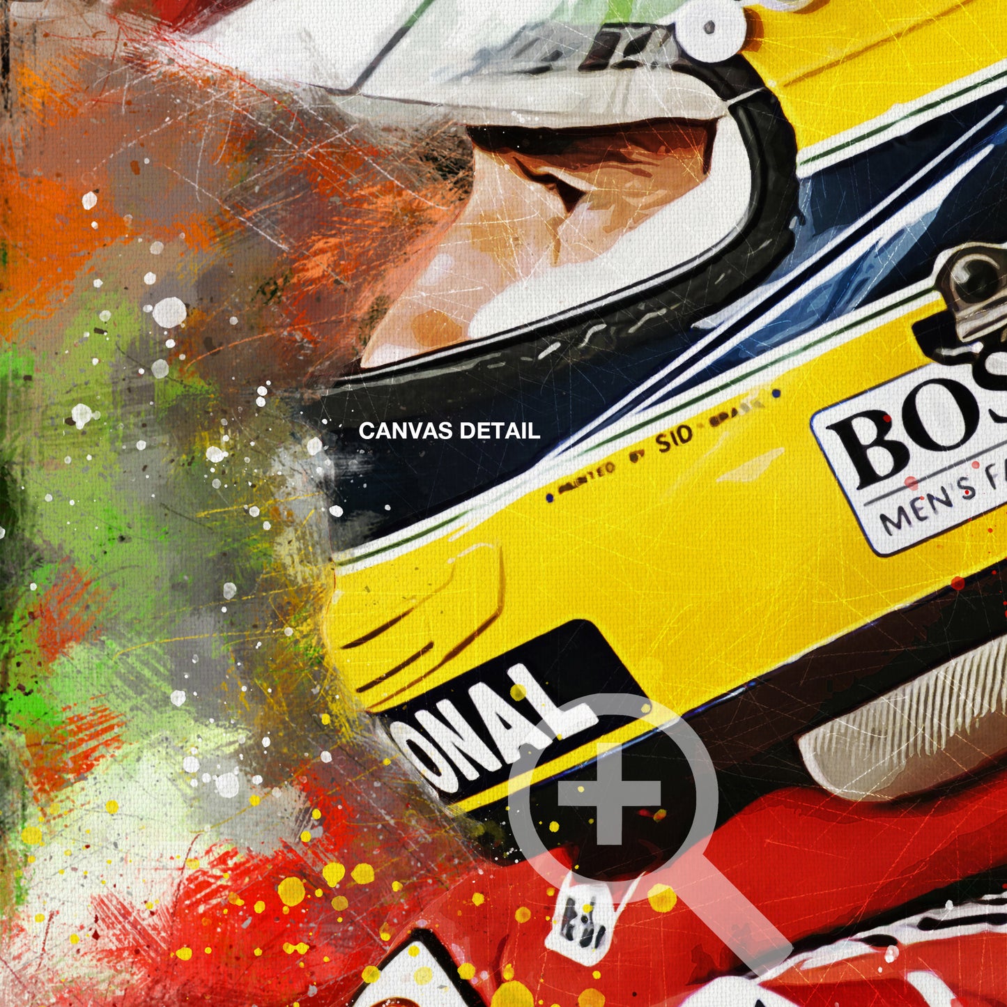 Ayrton Senna Ferrari F1