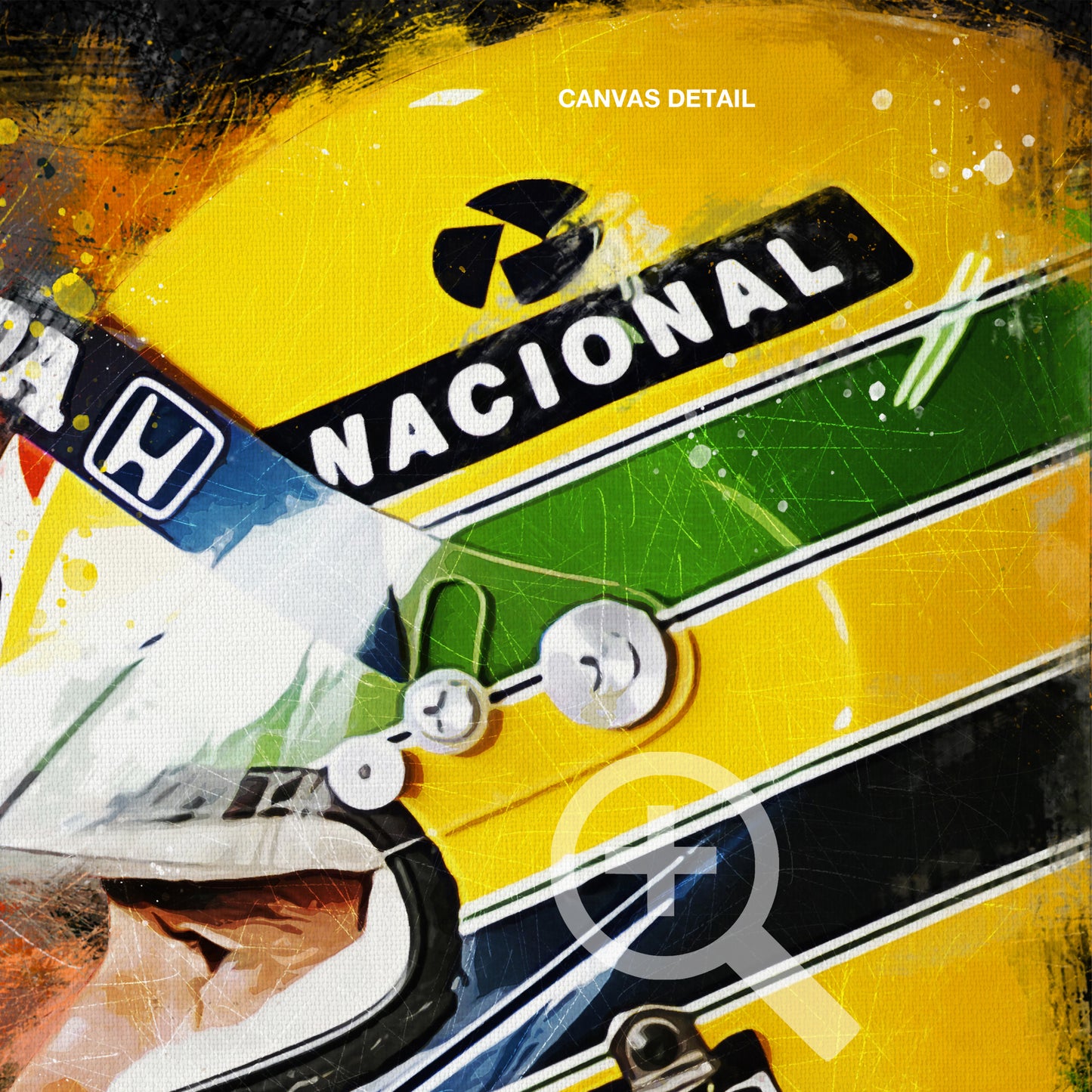 Ayrton Senna Ferrari F1
