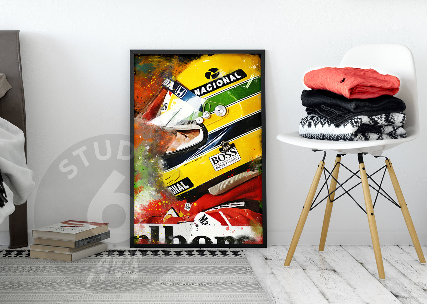 Ayrton Senna Ferrari F1
