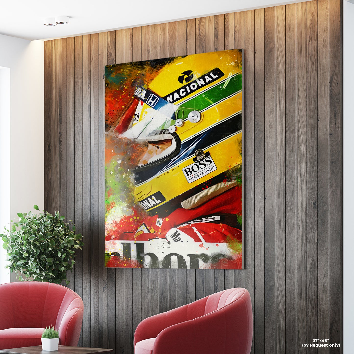 Ayrton Senna Ferrari F1