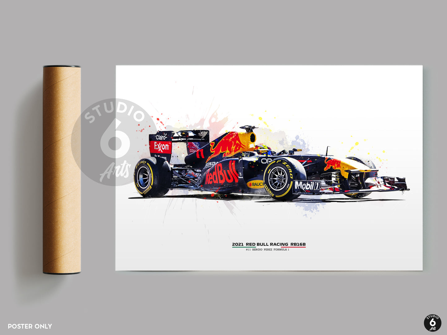 Serio Perez RB16 Car
