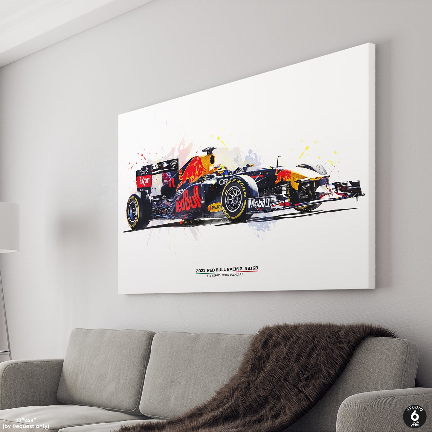 Serio Perez RB16 Car