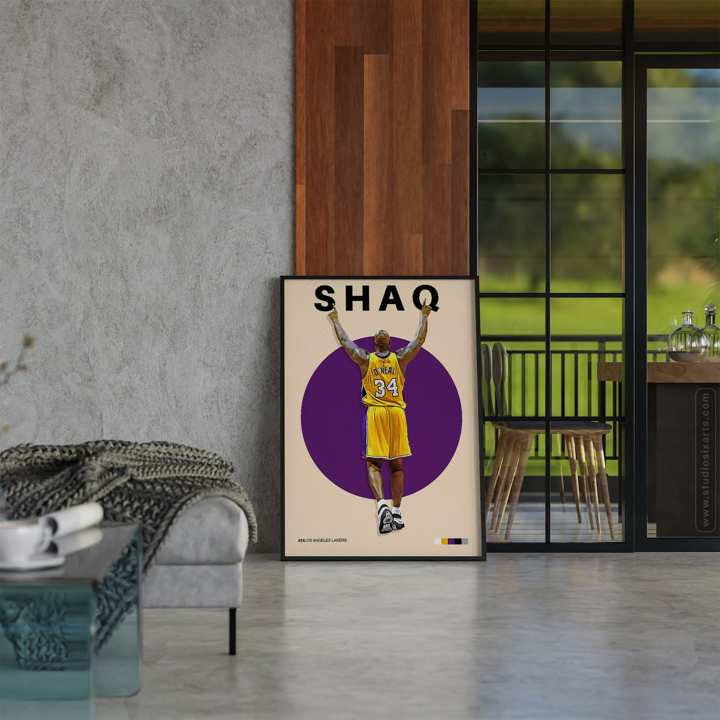 SHAQUILLE O'NEAL LAKERS