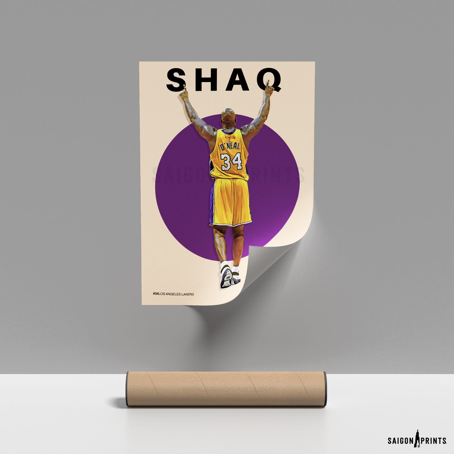 SHAQUILLE O'NEAL LAKERS