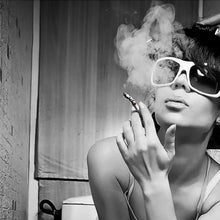 Load image into Gallery viewer, Smoking Girl in the Toilet

