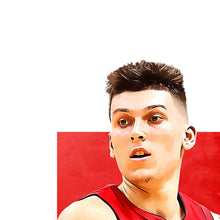 Load image into Gallery viewer, Tyler Herro Poster, Miami Basketball Fan Art Print, Man Cave Gift
