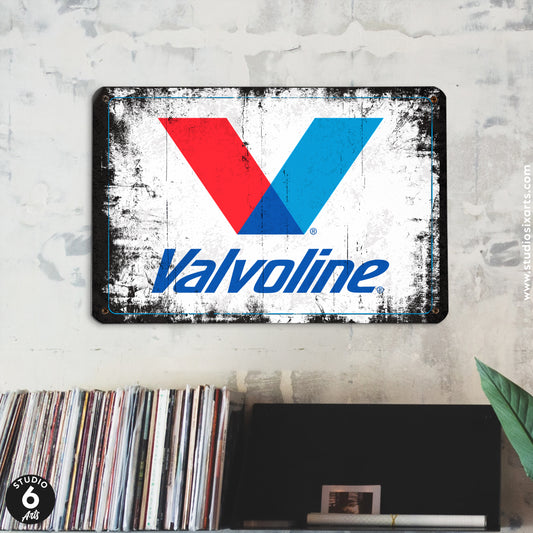 Valvoline Gas Vintage Metal Sign