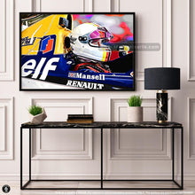 Load image into Gallery viewer, Sebastian Driving Mansell&#39;s F1
