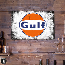 Load image into Gallery viewer, Vintage Gulf Gasoline Sign
