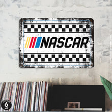 Load image into Gallery viewer, Vintage Racing, Nascar Sign

