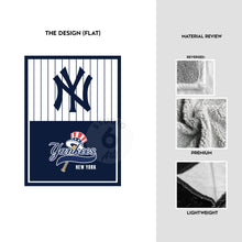 Load image into Gallery viewer, Yankees Blanket - Plush Fleece Soft Blanket
