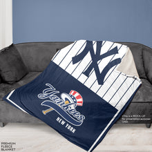 Load image into Gallery viewer, Yankees Blanket - Plush Fleece Soft Blanket
