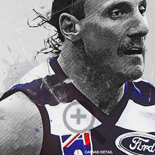 Load image into Gallery viewer, Gary Ablett Sr Poster and Canvas, Aussie Rules Football Print, AFL Print
